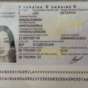 Of course fake passport